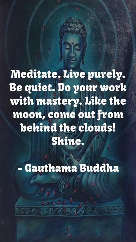 buddha quote  meditation