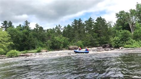 Raft Flips On Wolf River Youtube