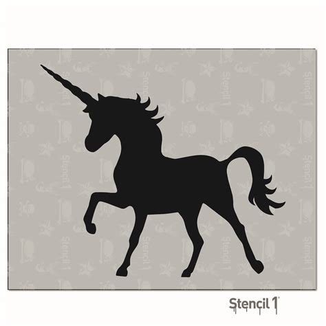 Unicorn Printable Stencil - Printable Free Templates
