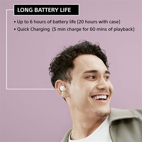 Sony LinkBuds S WF-LS900N Truly Wireless Noise Cancelling Earbuds - Ul
