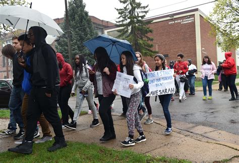St. Paul's OWL students walk out to support teacher