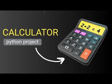 How To Make A Calculator Using Python Simple Python Project Python