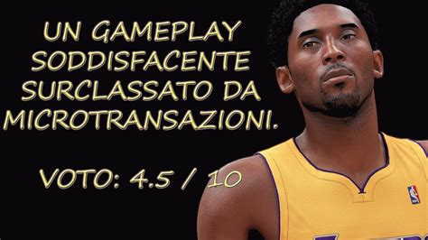 Nba K Recensione C Della Pallacanestro Nel Mio Gioco Di