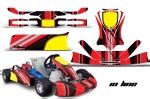 KG Cadet Kart Graphic Decal Kit For Faring Pods Spoiler