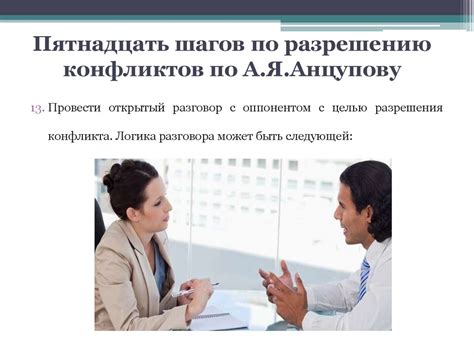 Управление конфликтами. Занятие 4 - презентация онлайн