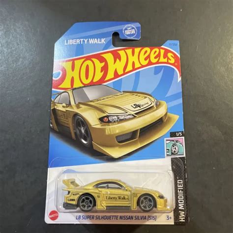 HOT WHEELS LB Super Silhouette Nissan Silvia S Gold Liberty Walk PicClick UK