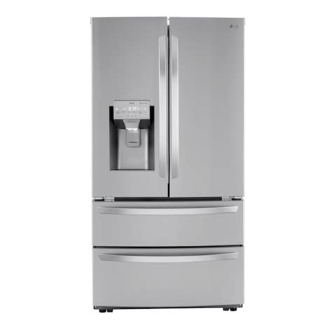 Lg Electronics 33 Inch W 25 Cu Ft French Door Refrigerator In