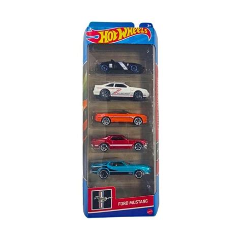 Hot Wheels pack x 5 marca Mattel Didácticos del Sur