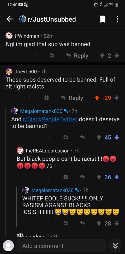 FWR angry r/ consume product was banned. But BPT isnt : r