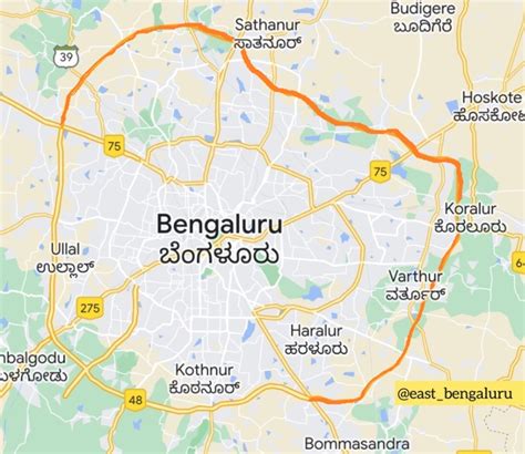prr road bengaluru bangalore peripheral ring road prr map route