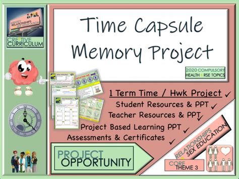 Cre8tive Resources Time Capsule Memory Box Project