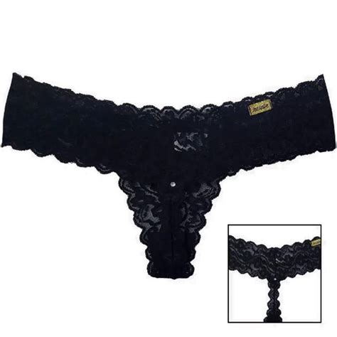 Calcinha Sexy Sensual Tanga Gulosa Sensualle Lingerie Rosa Preto Fio Dental Love Amor Namorado