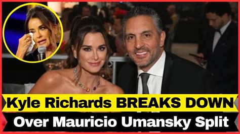 Kyle Richards In Tears Over Separation From Mauricio Umansky