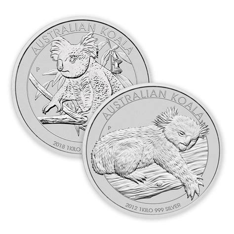 1kg Perth Mint Silver Koala Coin Blemished