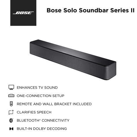 Bose Solo Soundbar Series Ii Eastwest Np