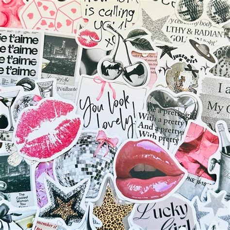 pinterest coquette stickers girly sticker pack  kindle