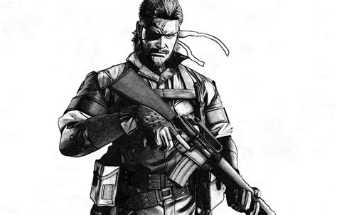 FAN ART Naked Snake Big Boss Metal Gear Solid 3 Snake Eater MetalGearSolid3 NakedSnake