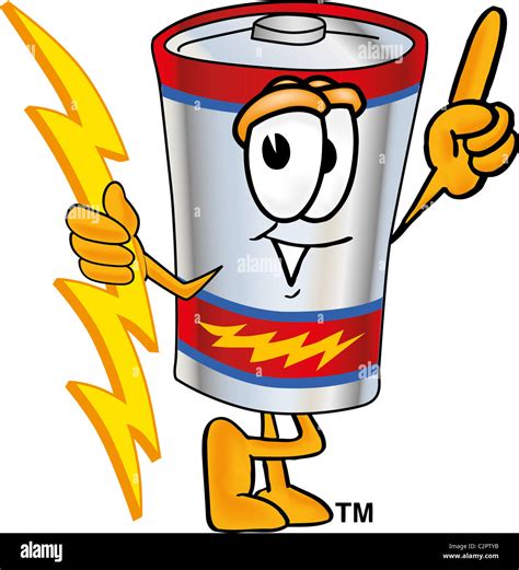 Cartoon Battery Hi Res Stock Photography And Images Alamy