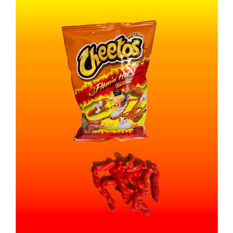 零食王 SnacKing Flamin Hot Crunchy Cheetos 火辣奇多脆片 蝦皮購物