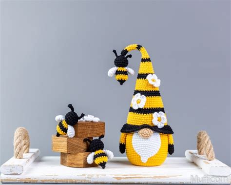 Bee Gnome Amigurumi Pattern Amigurumi