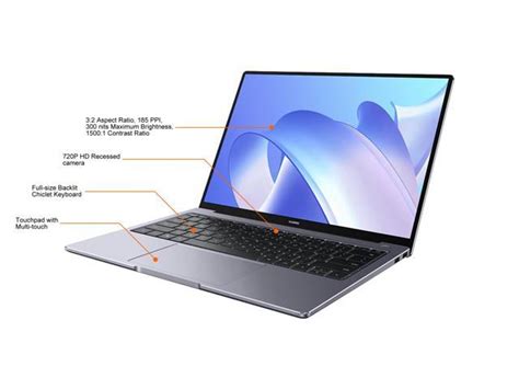 Huawei Laptop MateBook 14 KLVD-WFH9 Intel Core i5 11th Gen 1135G7 (2 ...