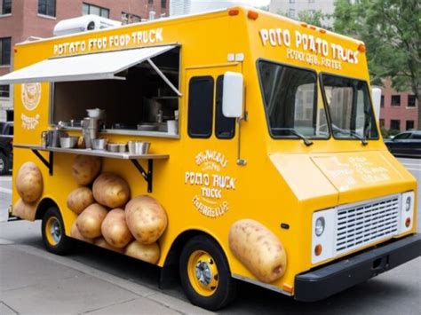 Potato Food Truck A Legendary Journey Of Street Flavors Belyoo Food