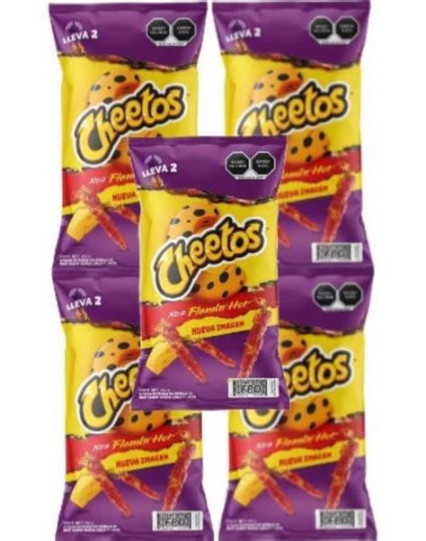 CHEETOS XTRA FLAMIN Hot Sabritas Mexican Bags G By