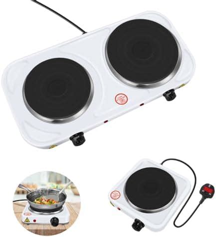 Double Electric Hot Plate Portable Table Top Cooker Hob 1500W Electric Single Burner With Dual