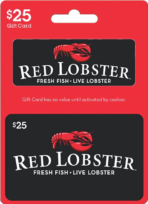 Customer Reviews: Darden Restaurants Red Lobster $25 Gift Card DARDEN ...