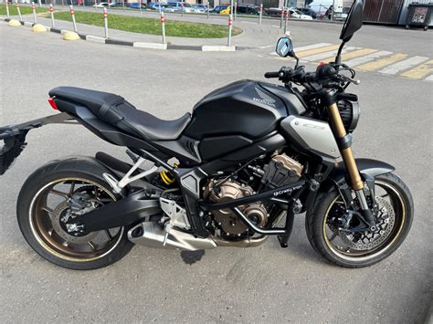 Купить б у Honda CB R инжектор передач в Москве чёрный naked bike года по цене