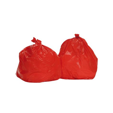 Sac Poubelle Litres Standard Rouge Colis De