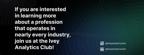ivey analytics club london