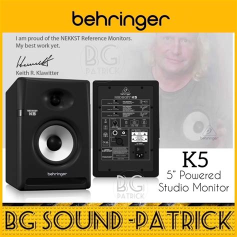 Behringer K5 5inch Powered Studio Monitor Speaker | Shopee Malaysia