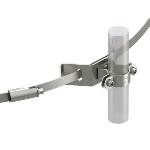 Держатель изолированного токоотвода, с хомутным креплениемisCon HS 26 ...