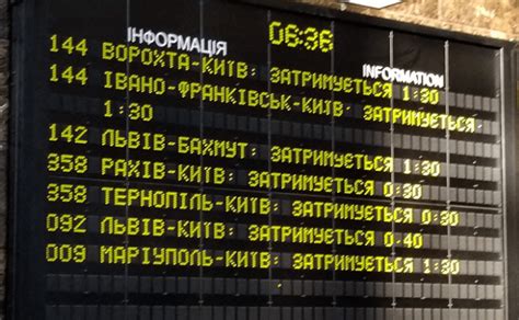Онлайн-табло Укрзалізниці – де знайти? – Raillog