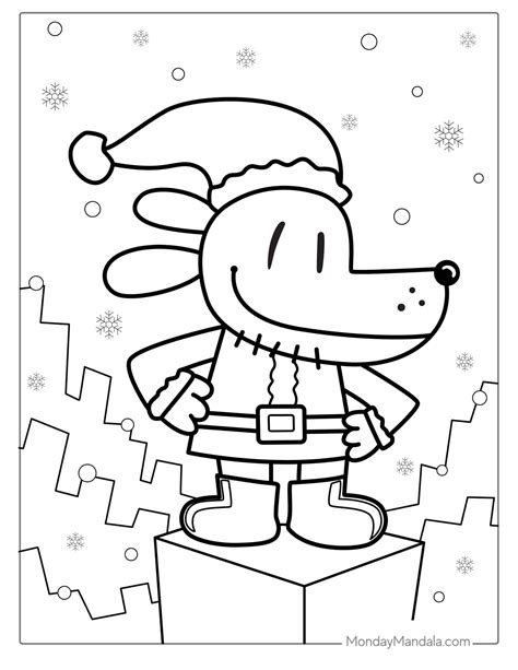 Pin em Dog Man Coloring Pages