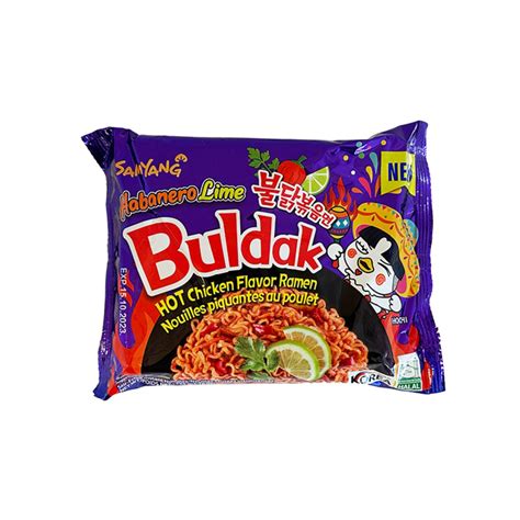 Samyang Korean Instant Noodle Habenero Lime Hot Chicken Flavor Ramen G Azha Pasa Azha Pasa
