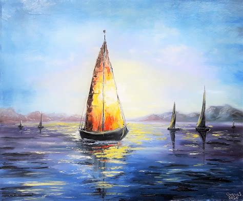 art sailing boats 1