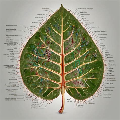 internal leaf anatomy pictures