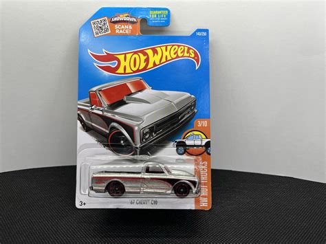 2016 Hot Wheels 67 Chevy C10 Walmart Exclusive Mainline HW Hot Trucks