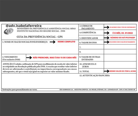 Saiba Como Preencher Corretamente A GPS