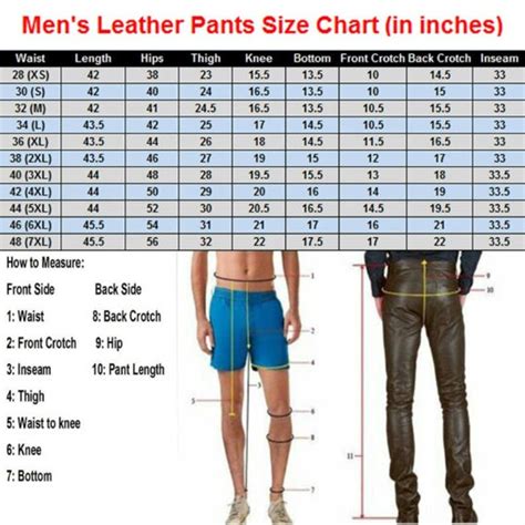 Men S Real Cowhide Leather Pants Gay Interest Bluff Motorbike Padded Pant Etsy