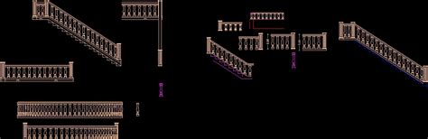 Handrails Baluster Dwg Detail For Autocad • Designs Cad