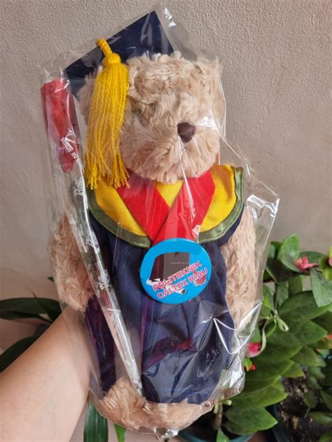 Teddy House 30cm Boneka Wisuda Graduation Git Hadiah Wisuda Boneka