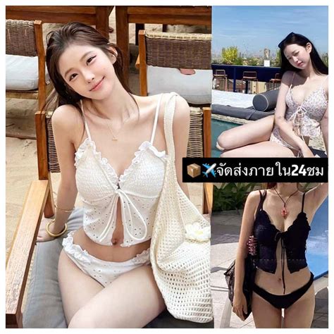 Send Quickly From Thailand Bikini Set 2 Pieces Korean Style Camisole