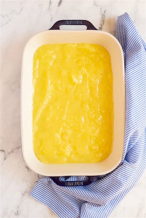 Easy Lemon Dump Cake With Cream Cheese She S Not Cookin