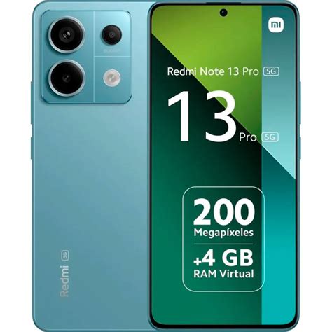 Xiaomi Redmi Note 13 Pro 5G 256GB 8 Especificaciones y características