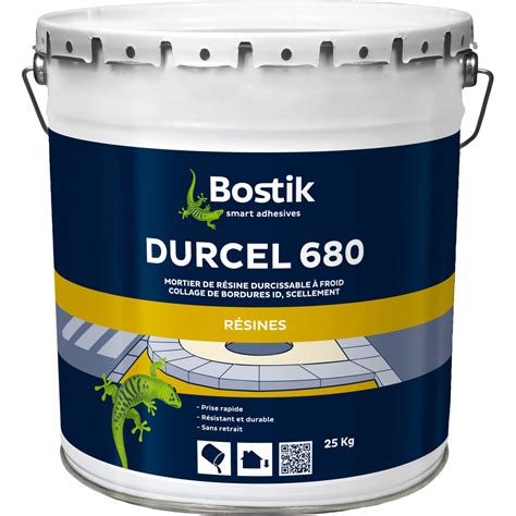 Mortier De Scellement Durcel 680 Seau De 25kg Manubricole