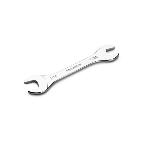 Mini Thin Open End Wrench Set Sae 5pcs Tridente