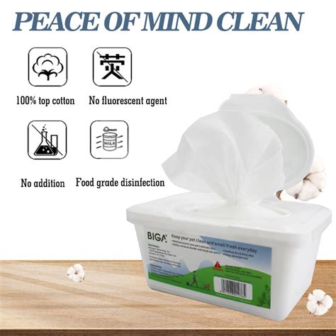 Wholesale Factory Wholesale Boxed 100 Counts Cleaning Pet Bacterial